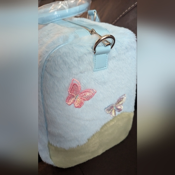 Dolls Kill x Care Bears Fuzzy Weekender Duffel Bag - Picture 9 of 12